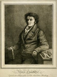 Lorenz Quagli, Aloys Senefelder, Portrait, Lithographie, 1818