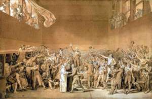Jacques-Louis David, Le Sermen du Jeu de Paume, musée Carnavalet, Paris