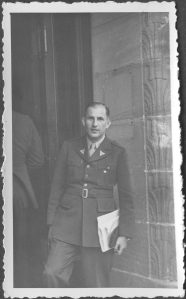 Robert Kempner au Tribunal de Nuremberg, juillet 1946, USHMM, Gerald Schwab. Source : http://www.ushmm.org